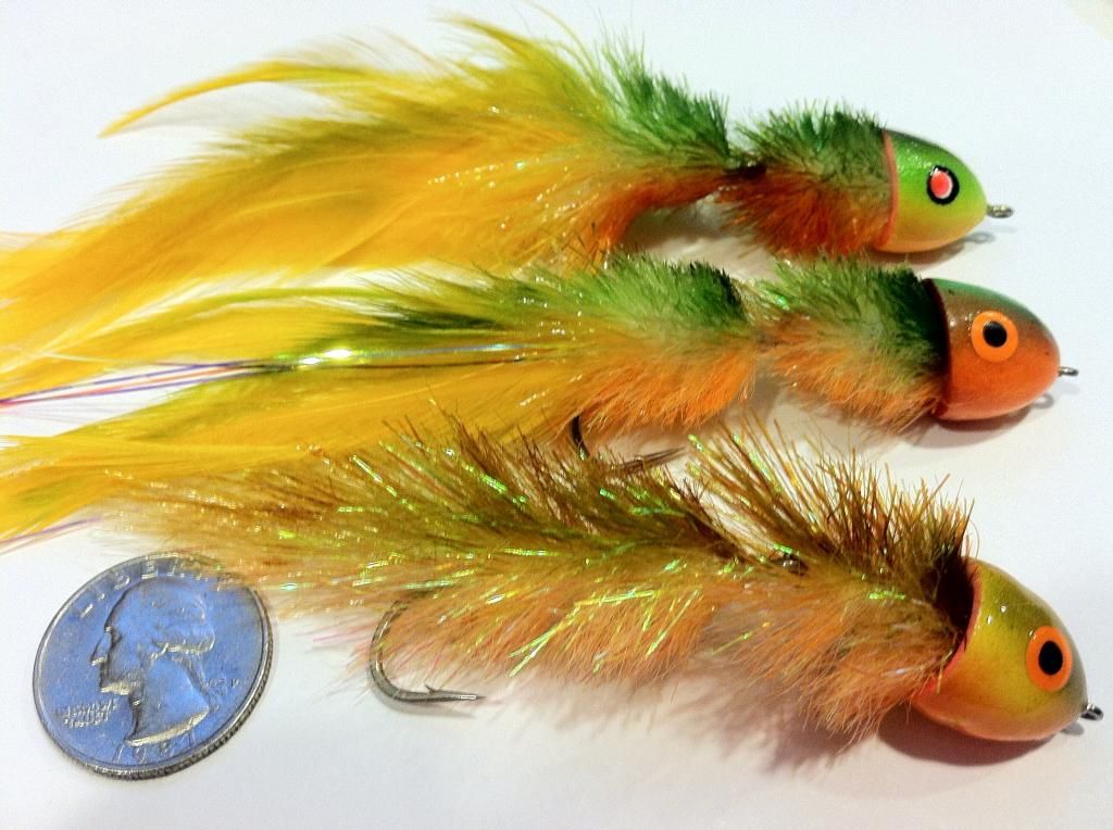 Articulated Top Water Flies.......... The Fly Tying Bench Fly Tying